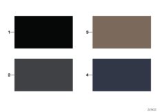 Strona z wzorem, kolor wnętrza (01_1044) dla BMW 7' E65 745i Lim ECE