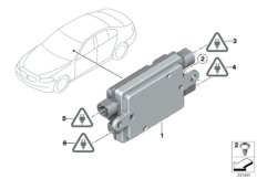 USB-Hub (84_0819) dla BMW 5' F10 530i Lim ECE