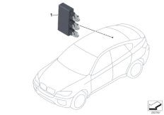 Sterownik Park Distance Control (66_0200) dla BMW X6 E71 X6 30dX SAC ECE
