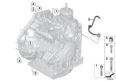 Skrzynia biegów, mocowanie / odpowietrz (24_1319) dla MINI Cabrio R57 LCI Cooper D 2.0 Cabrio ECE