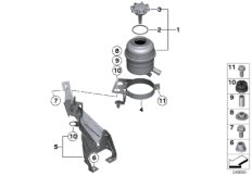 Zbiornik oleju/elementy pojedyncze (32_2041) dla BMW X1 E84 X1 28iX SAV BRA