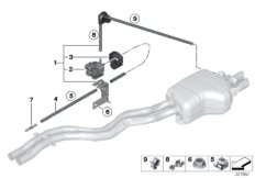Sterowanie podciśnieniowe-przep. spalin (18_0941) dla BMW Z4 E89 Z4 28i Roa ECE