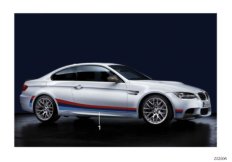 Paski boczne (03_3968) dla BMW 3' E92 M3 Cou USA
