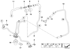 Rozdzielacz paliwa/Regulator ciśnienia (16_0634) dla BMW R 1200 S (0366,0396) USA