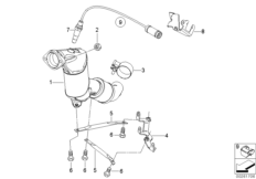 Katalizator Diesel (18_0554) dla BMW X3 E83 X3 3.0d SAV ECE