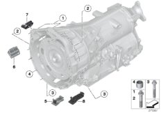 Skrzynia biegów, mocowanie (24_1174) dla BMW 5' F10 523i Lim ECE