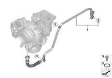 Układ chłodzenia-turbosprężarka (11_5086) dla BMW X4 F26 X4 35dX SAC ECE