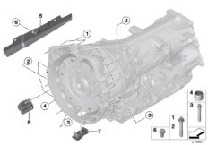 Skrzynia bieg., mocowanie/Elementy dod. (24_1251) dla BMW X3 F25 X3 28iX SAV USA
