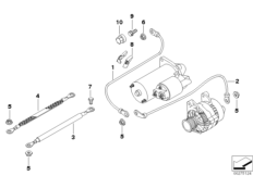 Przewód rozrusznika (12_1106) dla BMW Z4 E85 Z4 2.5i Roa ECE