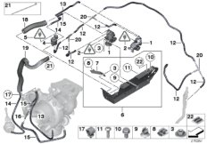 Sterowanie podciśnieniowe-turbospręż. (11_4436) dla BMW 5' F07 GT 535dX Gra ECE
