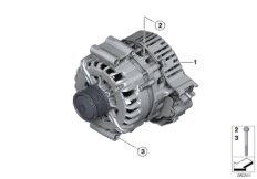 Generator rozrusznika (12_1726) dla BMW 5' F10 Hybrid 5 Lim ECE
