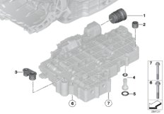 GA7AHSCD Mechatronika, elem. dod. (24_1154) dla BMW X6 E72 Hybrid Hybrid X6 SAC ECE