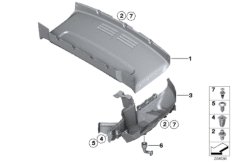 Pojemnik na dach składany (54_0494) dla MINI Roadster R59 Coop.S JCW Roadster ECE