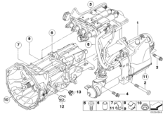 GS7S47BG hydraulic unit (23_1047) dla BMW 5' E60 M5 Lim USA