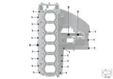 Zł.śrub.obudowy silnika część górna (11_5145) dla BMW K 1600 GT 17 (0F01, 0F11) ECE