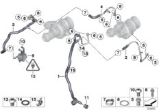 Układ chłodzenia-turbosprężarka (11_4190) dla BMW 5' F07 GT 550i Gra ECE