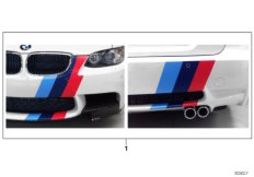 M Performance 'Giugiaro' przód / tył (03_0164) dla BMW 3' F30 LCI 325d Lim ECE