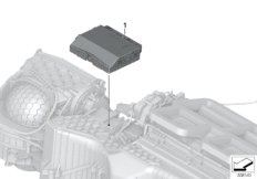 Sterownik ukł. klimatyzacji (64_2229) dla BMW X1 F48 X1 20i SAV ECE