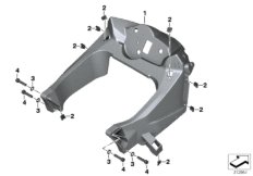 Belka przednia (46_1512) dla BMW F 800 GT 17 (0B53, 0B63) ECE