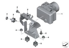 Modulator ciśnienia ABS (34_2092) dla BMW R nineT (0A06, 0A16) ECE