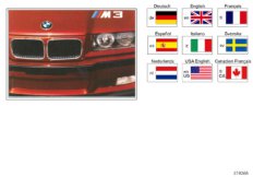 Instrukcja obsługi E36 M3 (01_0138) dla BMW 3' E36 M3 3.2 Cou USA