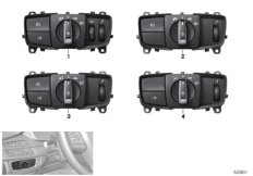 Przełącznik panelu obsługi świateł (61_3186) dla BMW X5 F15 X5 40dX SAV ECE
