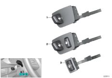 Przełącznik regul. /podgrz. kierownicy (61_3194) dla BMW X5 F15 X5 M50dX SAV ECE