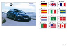 Instrukcja obsługi E39 M5 (01_0022) dla BMW 5' E39 M5 Lim ECE