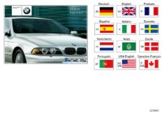Instrukcja obsługi E39, E39/2 (01_0024) dla BMW 5' E39 528i Lim ECE