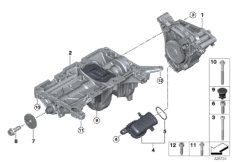 Dopływ oleju/pompa olejowa (11_5235) dla BMW 4' F36 Gran Coupé 428i Gra ECE