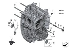 Obudowa silnika (11_4200) dla BMW R nineT Scrambler (0J31, 0J33) ECE