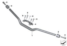 Kierownica (32_2213) dla BMW S 1000 R (0D02, 0D12) ECE