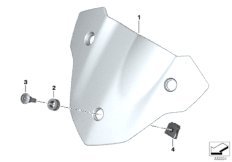 Szyba (46_1565) dla BMW S 1000 R (0D42) BRA