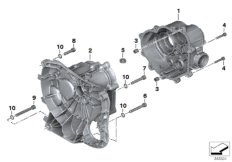 Obudowa przekładni (23_1114) dla BMW R nineT 16 (0J01, 0J03) ECE