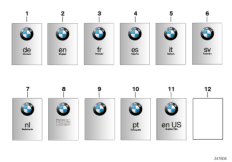 Instrukcja obsługi radia K48/K52 (01_1351) dla BMW R 1250 RT 19 (0J61, 0J63) ECE