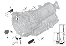 Skrzynia biegów, mocowanie (24_1392) dla BMW X5 F15 X5 35i SAV USA