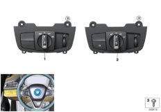 Przełącznik panelu obsługi świateł (61_3488) dla BMW i i8 I12 LCI i8 Cou USA