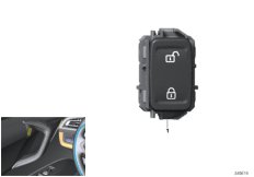 Przełącznik centralnego zamka (61_3489) dla BMW i i8 I12 LCI i8 Cou ECE