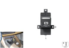 Przełącznik hamulca parkingowego (61_3491) dla BMW i i8 I12 LCI i8 Cou USA