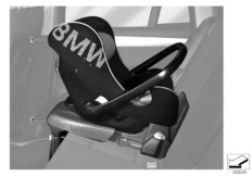 BMW Baby Seat 0+ (03_3015) dla BMW 4' F32 420iX Cou ECE
