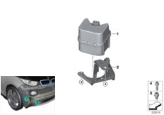 Generator dźwięku samochodu (65_2545) dla BMW i i3 I01 i3 94Ah Rex Meg ECE