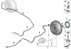 Serwomechanizm ukł. hamulcowego (34_2185) dla MINI Cabrio F57 Cooper Cabrio ECE
