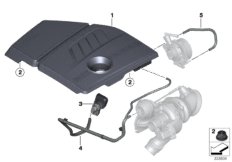 Sterowanie podciśnieniowe-turbospręż. (11_5016) dla BMW 3' F30 320i ed Lim ECE
