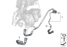 Układ chłodzenia-turbosprężarka (11_5462) dla BMW 5' F10 LCI 525d Lim ECE
