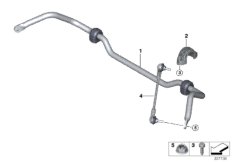 Stabilizator przedni (31_1101) dla MINI Cabrio F57 Cooper S Cabrio ECE