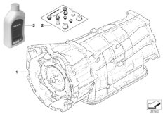 Automatic gearbox GA6L45R - 4-wheel (24_1076) dla BMW 3' E92 LCI 325xi Cou ECE