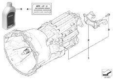 Manual gearbox GS6-53BZ (23_1045) dla BMW 3' E92 LCI M3 Cou ECE