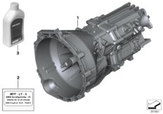 Ręczna skrzynia biegów GS6-17DG (23_1059) dla BMW 3' E91 LCI 318d Tou ECE