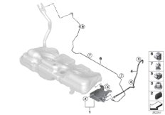 Filtr z węglem aktywnym/Odp. paliwa (16_0980) dla MINI Cabrio F57 One Cabrio ECE