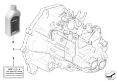 Ręczna skrzynia biegów GS5-52BG (23_0957) dla MINI R50 Cooper 3-drzwiowy USA